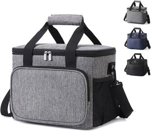 New Designer Outdoor Cooler Bag Thicken Aluminum Foil Insulation Bag Picnics Camping Oxford Fresh-keeping Food Lunch Bag - Product Image 3