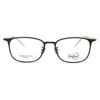 Monture optique en titane pur, lunettes de bonne qualité pour hommes et femmes monture de lunettes Titan