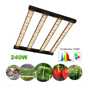 ไฟปลูกต้นไม้แบบ LED สเปกตรัมเต็ม 250W 4 บาร์ Samsung LM281+ 2835 สำหรับปลูกพืชในร่มทั้งระยะเจริญเติบโตและออกดอก - Product Image 6