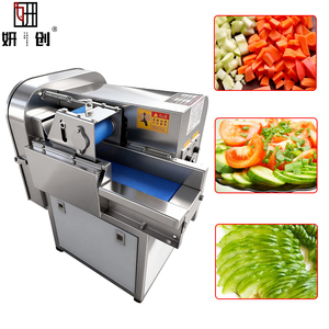 Commercial Fully Automatic Multi-functional <strong>Vegetable</strong> Fruit Shredding Slicing Machine With Motor <strong>Vegetable</strong> Processing Machinery - Product Image 1