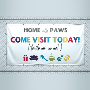 Striscione in Rete di Poliestere Vinilico 230g Personalizzato per Esterni, <span class=keywords><strong>Antivento</strong></span>, con Asta in Fibra di Vetro e Colori CMYK - Product Image 4