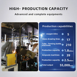 หลอดแก้วบรรจุยา I II III รุ่น 2R/4R/6R/8R/10R/15R/20R/25R/30R รูปทรงแบน บรรจุในกล่อง - Product Image 4