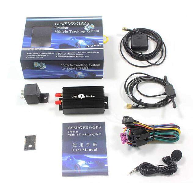 Universal Global Car Tracking Device GSM/GPRS TK103A Gps tracker with APP Rastreador De GPS