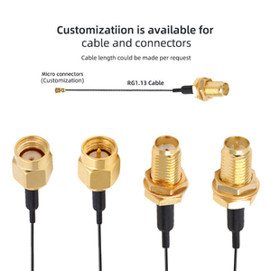 1.13 SMA RP-SMA金メッキアンテナ同軸ケーブル低損失端子ブロックとコネクタ - Product Image 5