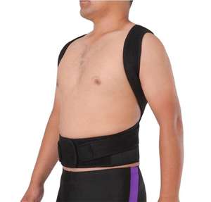 Correcteur de posture Orthèse de posture dorsale Soutien de la clavicule Arrêter de s'affaisser et de s'affaisser Entraîneur de dos réglable Unisexe - Product Image 6