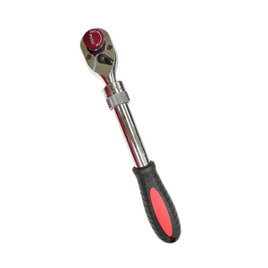 Llave de Trinquete Extensible de 3/8 Pulgadas con Acabado Cromado Pulido, Mango Ergonómico e Integración LED - Product Image 1