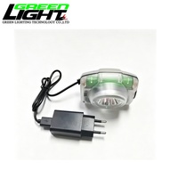 Lampada da Miniera Senza Fili GLC-6M 23000Lux, Torcia Frontale LED Ricaricabile per Minatori, Luce per Elmetto IP68 Impermeabile per Miniere Sotterranee