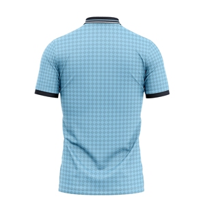 Polo de golf par sublimation Polo d'uniforme tricoté en polyester et spandex pour hommes - Product Image 2