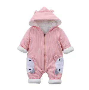 Yenidoğan kış tulum klip yastıklı tarama bebek dışarı giymek sıcak bebek Harbin kış giyim pamuklu giysiler