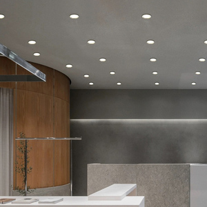 Lampu Plafon <span class=keywords><strong>LED</strong></span> Komersial Anti-silau 18w 3000K/4000K/6000K, Lampu <span class=keywords><strong>LED</strong></span> <span class=keywords><strong>Downlight</strong></span> Slim Flush Mount 6 Inch - Product Image 6