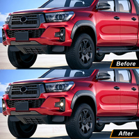 Ensemble de phares antibrouillard avant avec feux de pare-chocs LED pour Toyota REVO ROCCO/HILUX DAKAR/ 2018 2019
