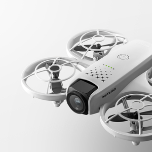 Drone aérien V53 avec évitement d'obstacles, fonction Suivez-<span class=keywords><strong>moi</strong></span>, contrôle <span class=keywords><strong>par</strong></span> application, manévres acrobatiques, télécommande 2.4G, quadricoptère 4 axes, jouet RC d'intérieur WiFi - Product Image 3