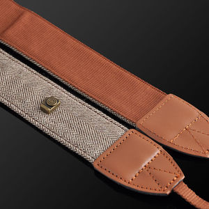 OEM phổ máy ảnh vai dây đeo cổ có thể điều chỉnh bông vành đai da cho Sony/Canon/Nikon <span class=keywords><strong>DSLR</strong></span> máy ảnh dây đeo phụ kiện phần - Product Image 2