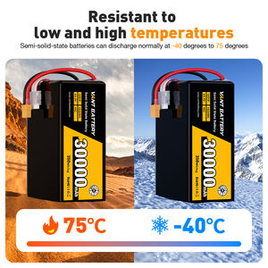 צפיפות אנרגיה 350wh/kg <span class=keywords><strong>12s</strong></span> 44.4v 10c 30000mah סוללה lipo מצב מוצק עבור רחפנים - Product Image 6