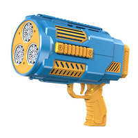Machine à bulles électrique entièrement automatique à sept couleurs pour enfants, 36 trous, fonctionnant sur piles, jouet d'été en plastique pour l'extérieur