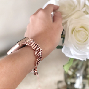 สายรัดข้อมือกีฬาสุดหรูมีพู่ห้อยสร้อยข้อมือสำหรับ <span class=keywords><strong>Apple</strong></span> <span class=keywords><strong>Watch</strong></span> band <span class=keywords><strong>38</strong></span> 40 41 42 44 45มม. รองรับ iWatch Series 8 7 6 5 - Product Image 6