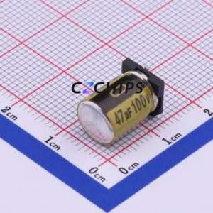 Condensador Electrolítico de Aluminio SMD VKMD1252A470MV, D8xL12.5mm 47uF 20% 100V 585mA-100kHz - Product Image 1