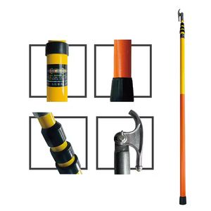 Hanshenglong 브랜드 5m 고전압 텔레스코픽 절연 핫 스틱 절연 절연 봉 안전 작동 레버 스마트 폴 작업 - Product Image 2