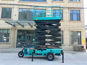 MP Model 001 Cina manufaktur lifttabs 2100x800mm sepeda roda tiga Ekonomi Mobile gunting mengangkat Motor listrik untuk pertanian - Product Image 3