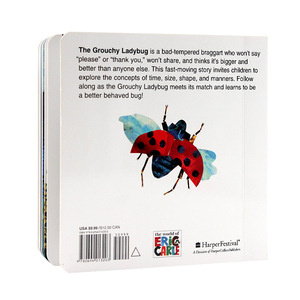 Libro Infantil de Eric Carle, La Mariquita Melógena, Libro de Cartón, Papel de Arte en Inglés - Product Image 3