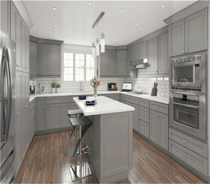 Dolap mutfak küçük <span class=keywords><strong>L</strong></span> şekli mutfak dolabı ile mutfak dolabı çalkalayıcı - Product Image 4