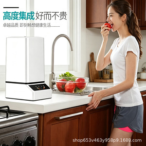 เครื่องกรองน้ำระบบ100 GPD เครื่องกรองน้ำระบบกรองห้องครัวไฟฟ้ามีตัวบ่งชี้การเปลี่ยน - Product Image 3