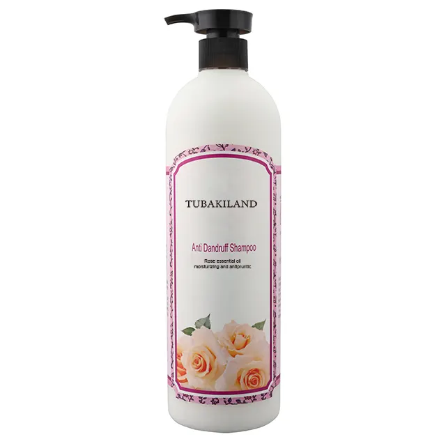 Organic Rose Essential Oil Moisturizing and Anti Dandruff Hotel Hair Shampoo