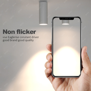 Cylindre monté en surface <span class=keywords><strong>Led</strong></span> Downlight 7w 12w 15w 18w Aluminium Anti-éblouissement <span class=keywords><strong>LED</strong></span> <span class=keywords><strong>Plafond</strong></span> Lumière <span class=keywords><strong>Spot</strong></span> <span class=keywords><strong>Spot</strong></span> Light - Product Image 4