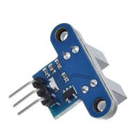 Módulo Sensor de Velocidad Infrarrojo IR con Optoacoplador para Medición de Distancia y Detección, para Arduino, Coches Inteligentes y Robots, Producto de Circuitos Integrados
