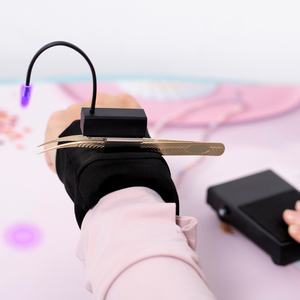 Pinky Leem Professional Touch Type UV LED Hands-Free <b>Eyelash</b> Grafting Tweezers Lamp for Lash Extensions - Product Image 6