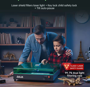 Grabador Láser DAJA A8, Máquina de Grabado CNC de Escritorio <span class=keywords><strong>para</strong></span> Madera, Cuero, Acrílico y Metal, Herramienta Portátil <span class=keywords><strong>para</strong></span> Manualidades - Product Image 2