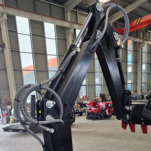 25HP 35HP Euro 5 Crawler Tractor Diesel with Backhoe Multifunctional Tractor Mini Farm Rotary Tiller <b>Cultivator</b> Agricultural Mac - Product Image 6