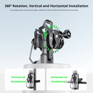 Portabicchieri Kewig Antifurto Non Regolabile con Funzionamento a Una Mano a 360° ° Supporto Girevole 50-80mm per Bottiglie/Bicchieri Adatto a Moto/Bici/Scooter - Product Image 4