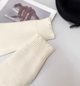 Suéter de Punto para Mujer, Estilo Informal para Estar en Casa, Súper Suave, de Cachemir, Cómodo, en Oferta - Product Image 5