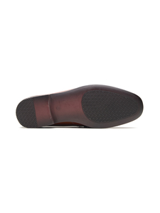 Mocasines de cuero importado con punta redonda y diseño sin cordones, forro de cuero DD y suela de TPR con lámina Ortholite de cuero. - Product Image 3