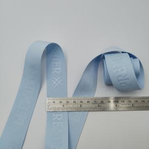 Wholesale HH4K TH0743-30(DB) Custom Webbing Strap Spandex/Nylon Ribbon Bags Factory Price Customized Size Available <b>Elastic</b> - Product Image 5
