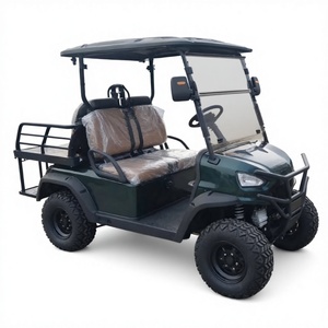 China Factory GO 4-Seater Electric Golf Cart OEM Stainless Steel Lithium Battery 24km/h 300kg Max Load 36 Holes <b>Range</b> - Product Image 3