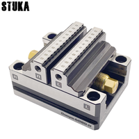 Étau auto-centrant Stuka à quatre-cinq axes, serrage rapide positif et négatif, 2-8 pouces, DJ-6080H
