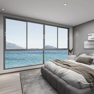 Fenêtres et portes coulissantes en aluminium à double vitrage creux, design moderne, insonorisées, fabriquées en Chine pour les maisons - Product Image 5