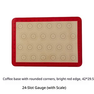 Tapis <span class=keywords><strong>de</strong></span> cuisson en silicone résistant au four 400 ° F Max pour la fabrication <span class=keywords><strong>de</strong></span> pain, <span class=keywords><strong>de</strong></span> gâteaux et <span class=keywords><strong>de</strong></span> pâtisseries à la maison, utilisation en cuisine - Product Image 6