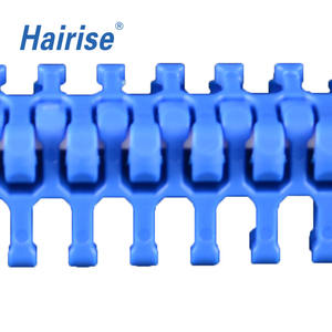 רשת שטוחה מסדרת Har2400 איכותית למזון עם מסילת פינה עבור מסוע מודולרי מפלסטיק - Product Image 5