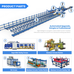Presse d'extrusion d'<span class=keywords><strong>aluminium</strong></span> de grande capacité 2500T pour la production de composants aérospatiaux avec une stabilité à haute pression - Product Image 2