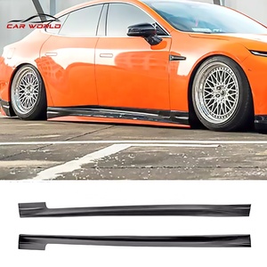 Yofer Style Whole Set <b>Car</b> Body Kits Rear <b>Diffuser</b> Lip for XIAOPENG P7 2020-2022 Front Lip Side Skirts Exterior Parts - Product Image 3