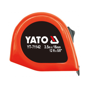 Yato Tape Measure 3.5M X 16Mm 12 Ft X 5/8 In Self Locking Steel Industrial <b>Measuring</b> <b>Tool</b> - Product Image 1