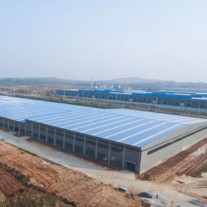 1000 metri quadrati di magazzino metallo kit di costruzione struttura in acciaio disegni di magazzino costruzione di <span class=keywords><strong>edifici</strong></span> in acciaio pre-ingegnerizzati - Product Image 2