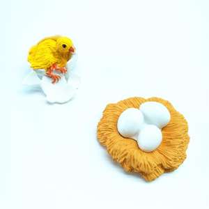 Материалы Монтессори, детские игрушки на заказ, мини-курица, упаковка, цветные пластиковые цветные предметы жизненного цикла-цыпленок - Product Image 5