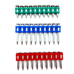 Clous de tir en acier au carbone à tige lisse, zingués, de qualité industrielle HuaZhen, 2,8 mm, 3,0 mm, 16 mm, 40 mm - Product Image 1