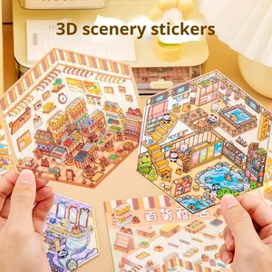 สติกเกอร์อะคริลิคขนาดเล็กสำหรับนักเรียนงานประดิษฐ์ตกแต่งเพื่อการศึกษาสำหรับ3D <span class=keywords><strong>บ้าน</strong></span>และสวน - Product Image 1