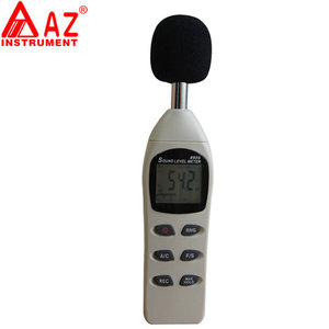เครื่องวัดระดับเสียง Az 40-130Db เครื่องวิเคราะห์เสียงรบกวนแบบดิจิตอลสำหรับใช้ภายในและภายนอกอาคาร - Product Image 2