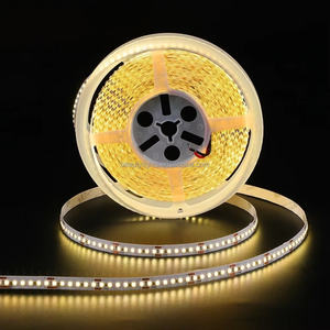 Prix d'usine 14W 12/24Volt 10mm Smd 2835 Flexible 180 Led Bande lumineuse pour TV Bande lumineuse 12v pour meubles de chambre à coucher 180 Led Rouleau Blanc - Product Image 1